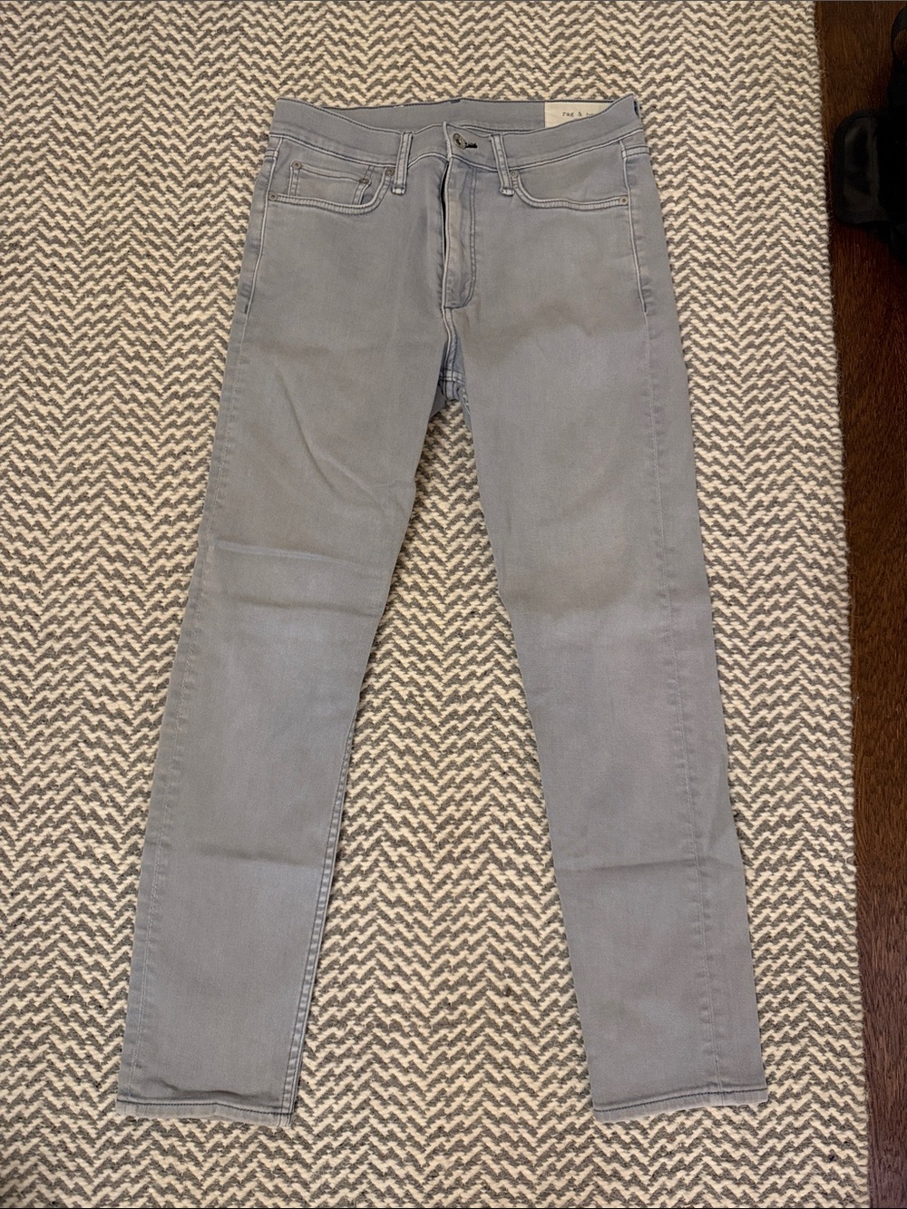 Rag & Bone Fir 2  Gray Men’s Slim Jeans